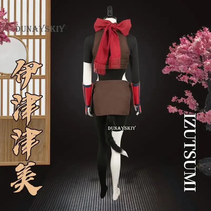 アニメおいしいコス ダンゲン・イズツミ コスプレ衣装 女性用変装ファンタジーテール衣装 女性用 ハロウィンカーニバルパーティー スーツ;2'