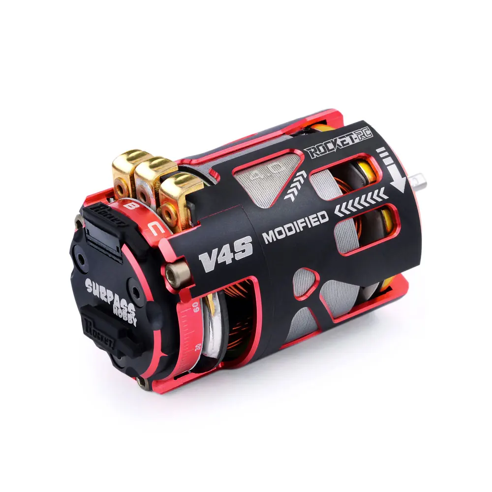Rc Cars Rocket-RC 540-V4s STOCK SPEC Sensored Brushless Motor for Factory Outdoor RC Car High Speed Racing Car