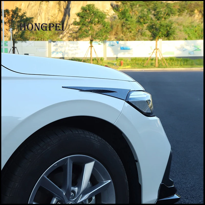 Car Styling For Honda Civic 11th Gen 2021-2022 Headlight Eyelid Decorative Cover Sticker Trim Car Styling Accessories Auto Part