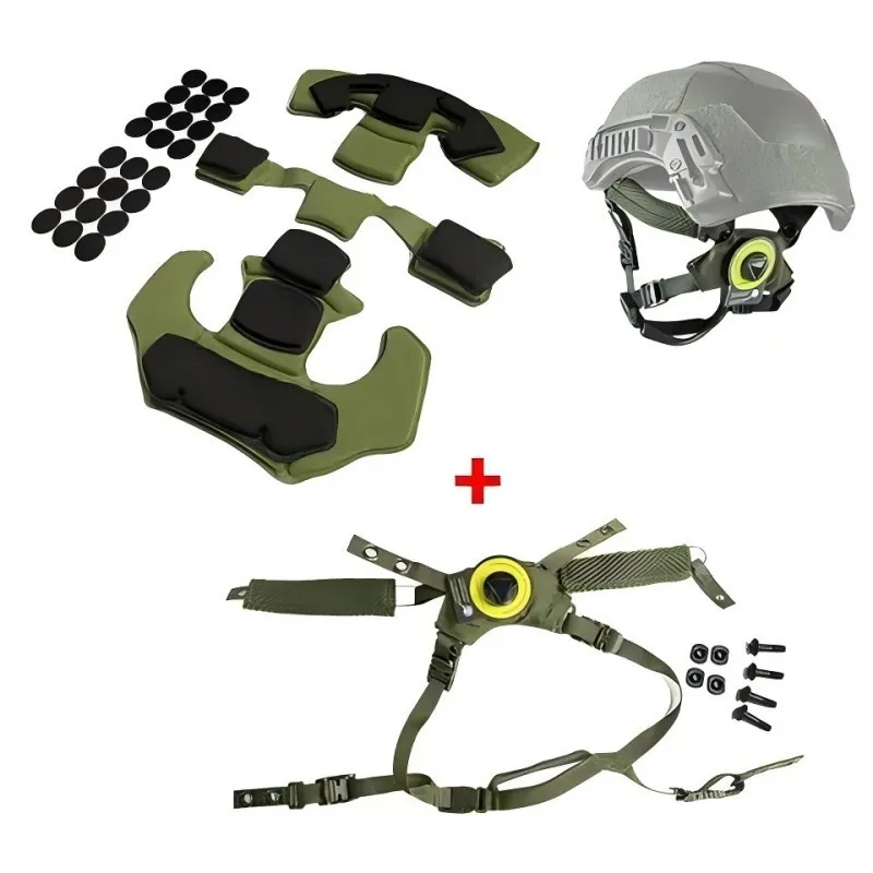 Wendy's Helmet lined with Sponge pads Fast MICH Mickey Tactical bullet-proof helmet Accessories Wendy's helmet lined