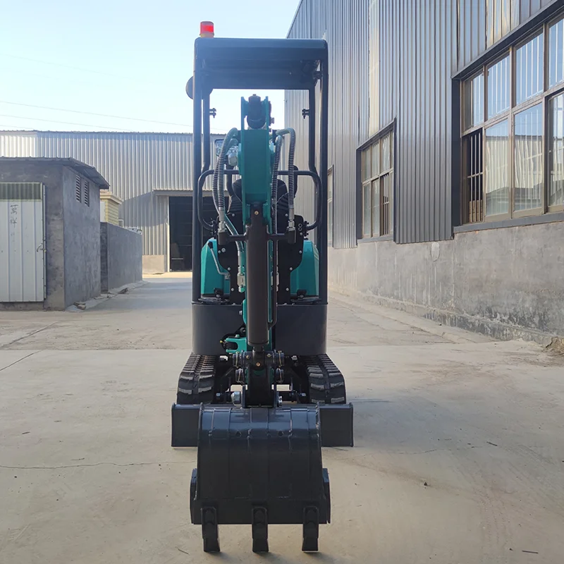 Customized High Productivity Mini Excavator With Long Boom Import Micro Digger 1.2 Ton Compact Small Excavator Machine
