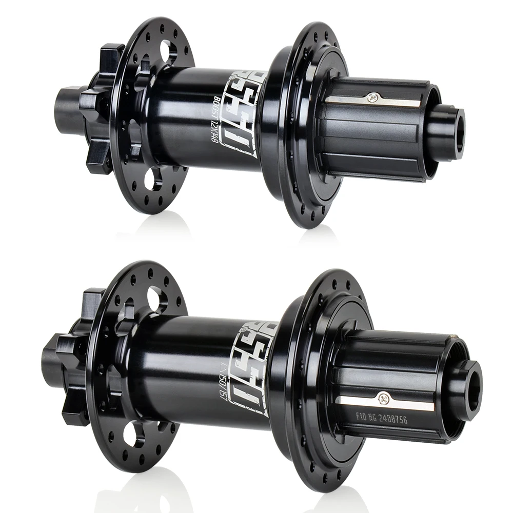 Koozer 550 One-piece Cr-Mo Steel Axle Heavy MTB AM/FR/DH E-bike 12x148 12x150 12x157mm Super Boost HG 12S 32H Bicycle Hubs Rear