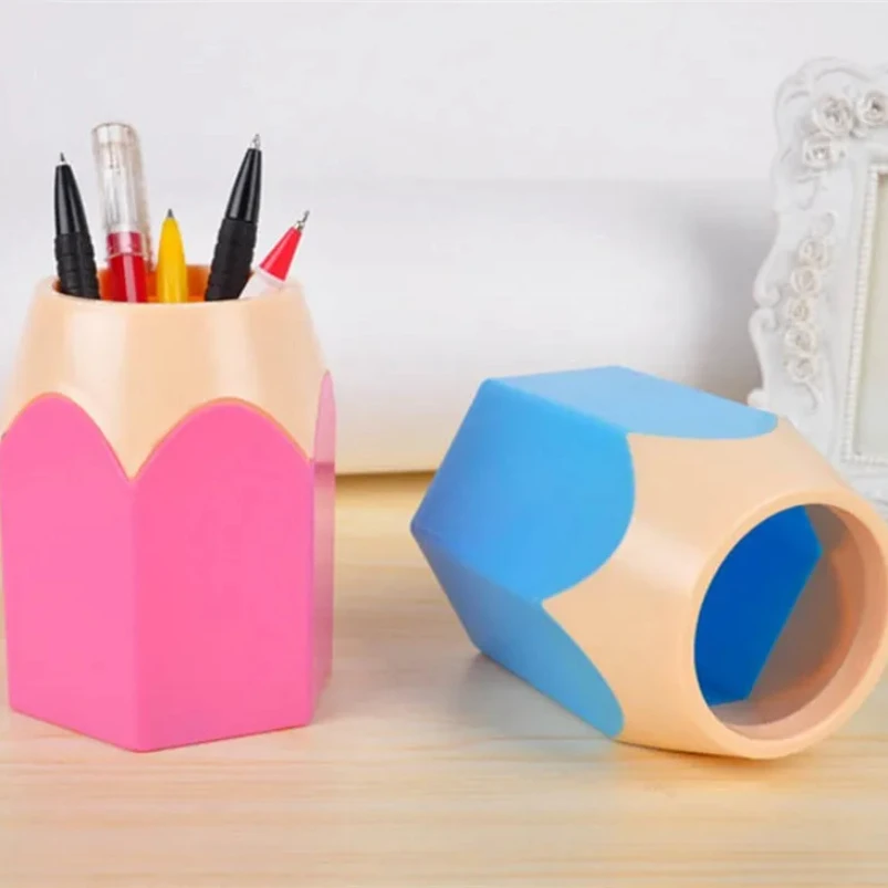 Pen Storage Makeup Rd Pencil Holder Stationery Brush Pot Vase Housekeeping Organizers Roll Up Pencil With Pouch