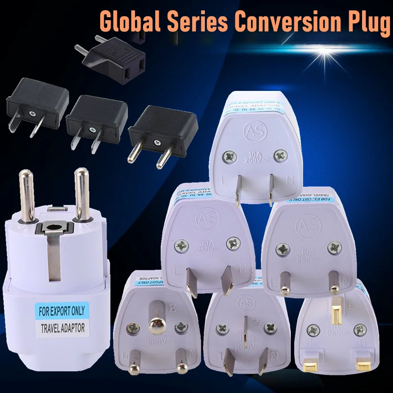 Universal EU Plug Power Adapter UK US AU to EU AC Power Socket Plug Home Travel Adapter Electrical Plug Converter Power Socket