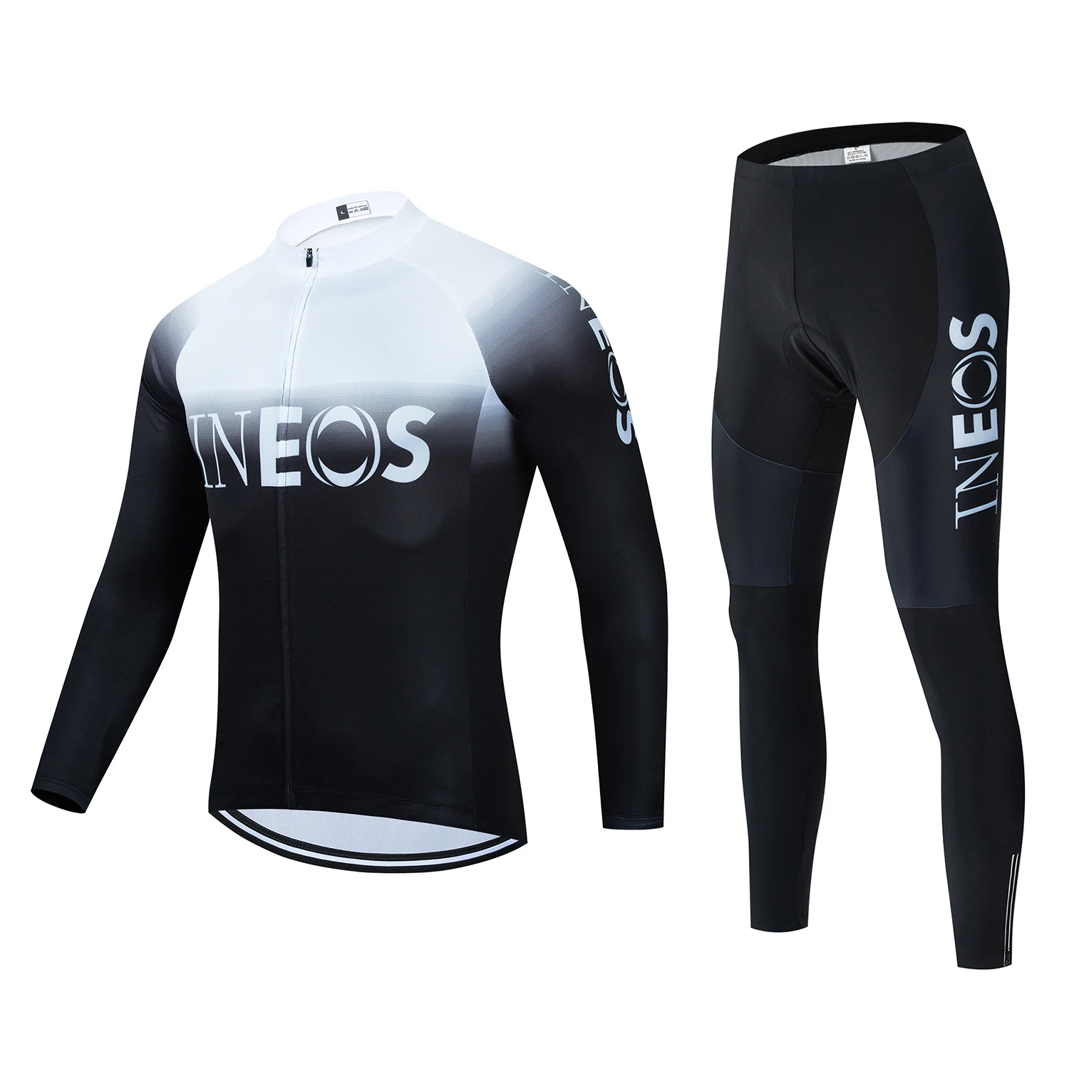 Long Sleeve Bike Jerseys With Pants For Men Latest Autumn Winter Cycling Sets Pro Team Racing Sportswear Bicycle Suits Uniform