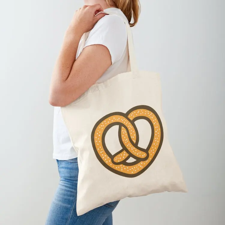 

I Heart Pretzels Pattern Tote Bag shopper bag woman personalized tote bag female personalized tote