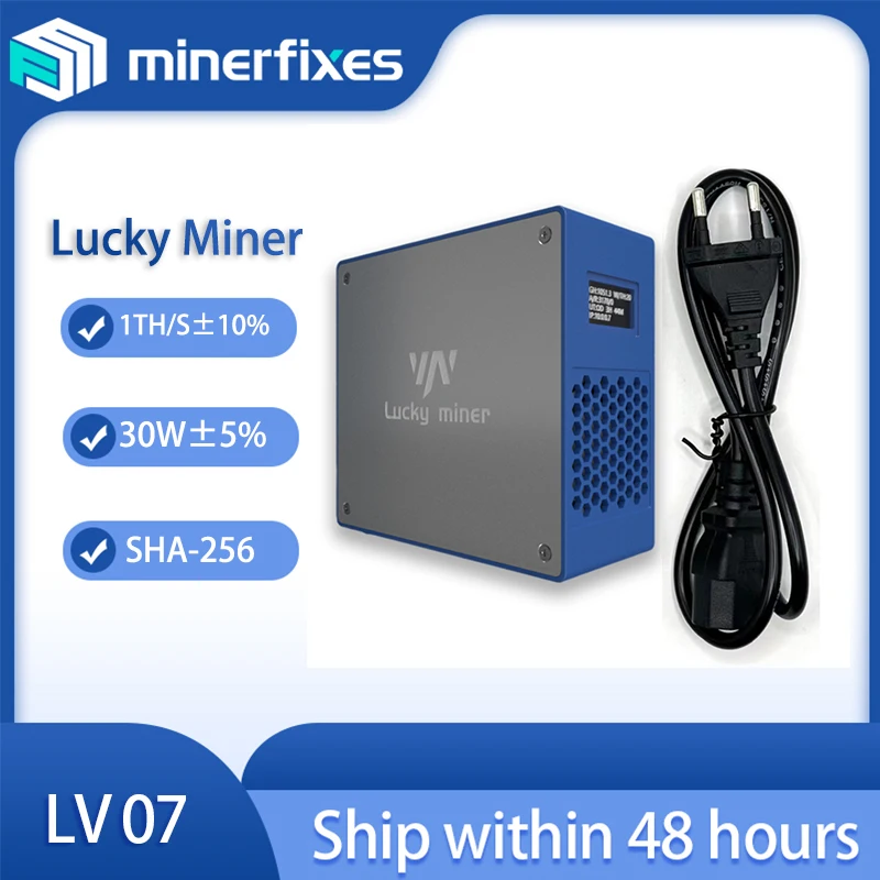 Imagem -04 - Lucky Miner v7 Wifi 1th s 30w Lv07 Bm1366 Sha256 Casa Silencioso Loteria Mineiro Btc Mineiro Máquina Solo Minerador Bitcoin Mineiro v6 Lv06