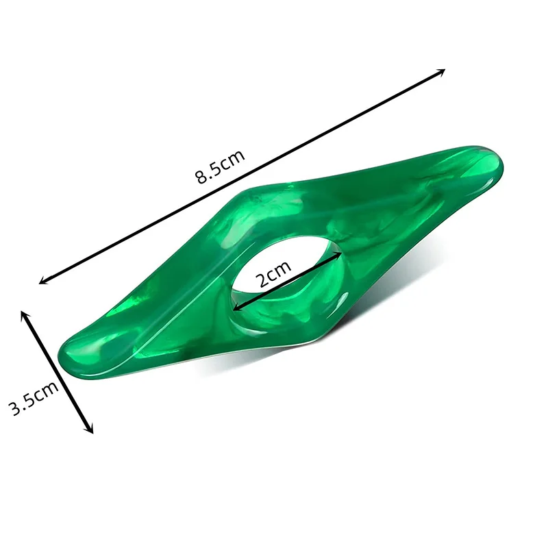 Geometrische Acryl Daumen Buch Unterstützung kreative Lesen Hilfs Lesezeichen Seiten halter Schüler liefert Schreibwaren Geschenke