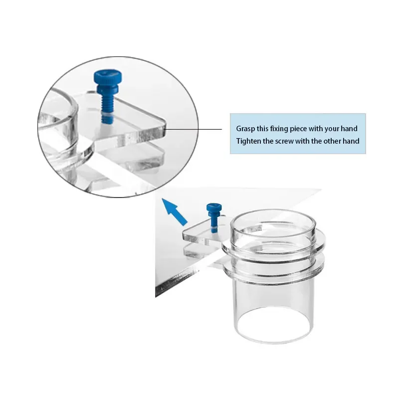 Acrylic Feeding Ring with Hanging Tendons, Marine Sources Feeding Ring, FD-100