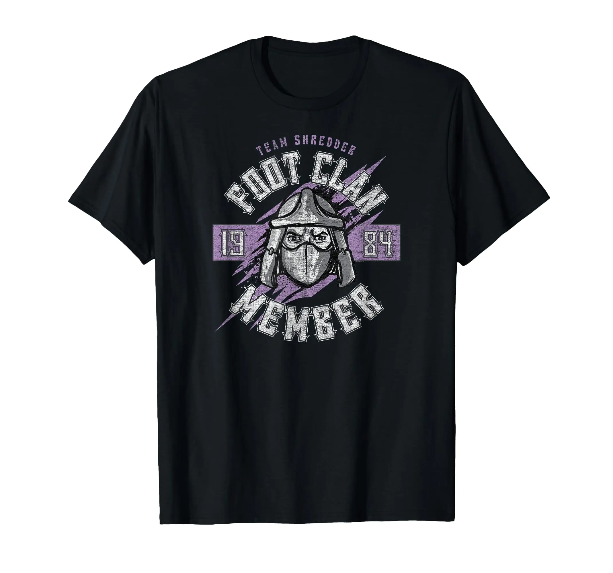 

Interesting Turtle Team Shredder Foot Clan 1984 T-shirt