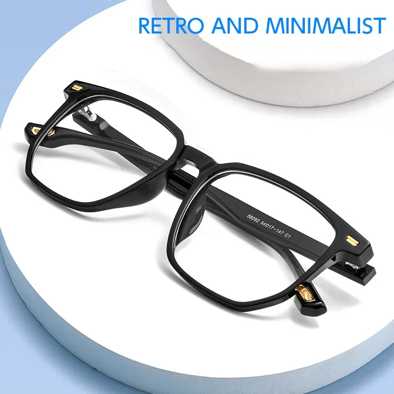 ENTITY Classic Simple Fashionable Design Customizable Prescription Reading Glasses Anti-Blue Light Computer Glasses HJ58092