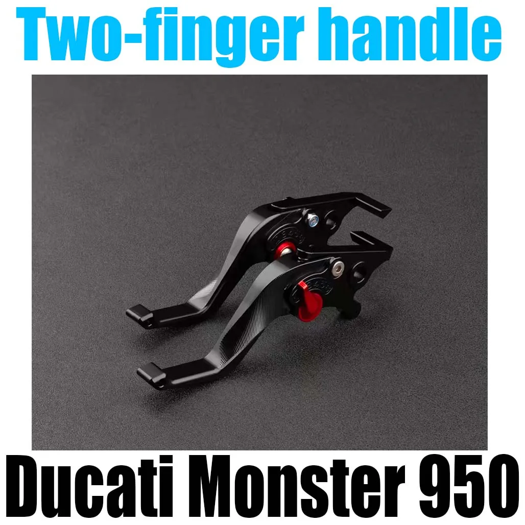 For Ducati Monster 950 modified short two-finger horn brake handle labor-saving clutch accessories