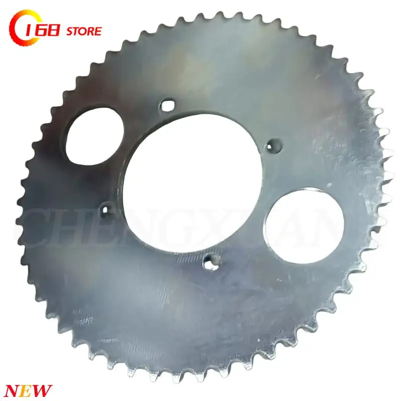 T8F Chain 54T Teeth 54mm Chain Plate Sprocket, Used for Engine Parts of Mini Motorcycle ATV Four Stroke 2-Stroke Drive System
