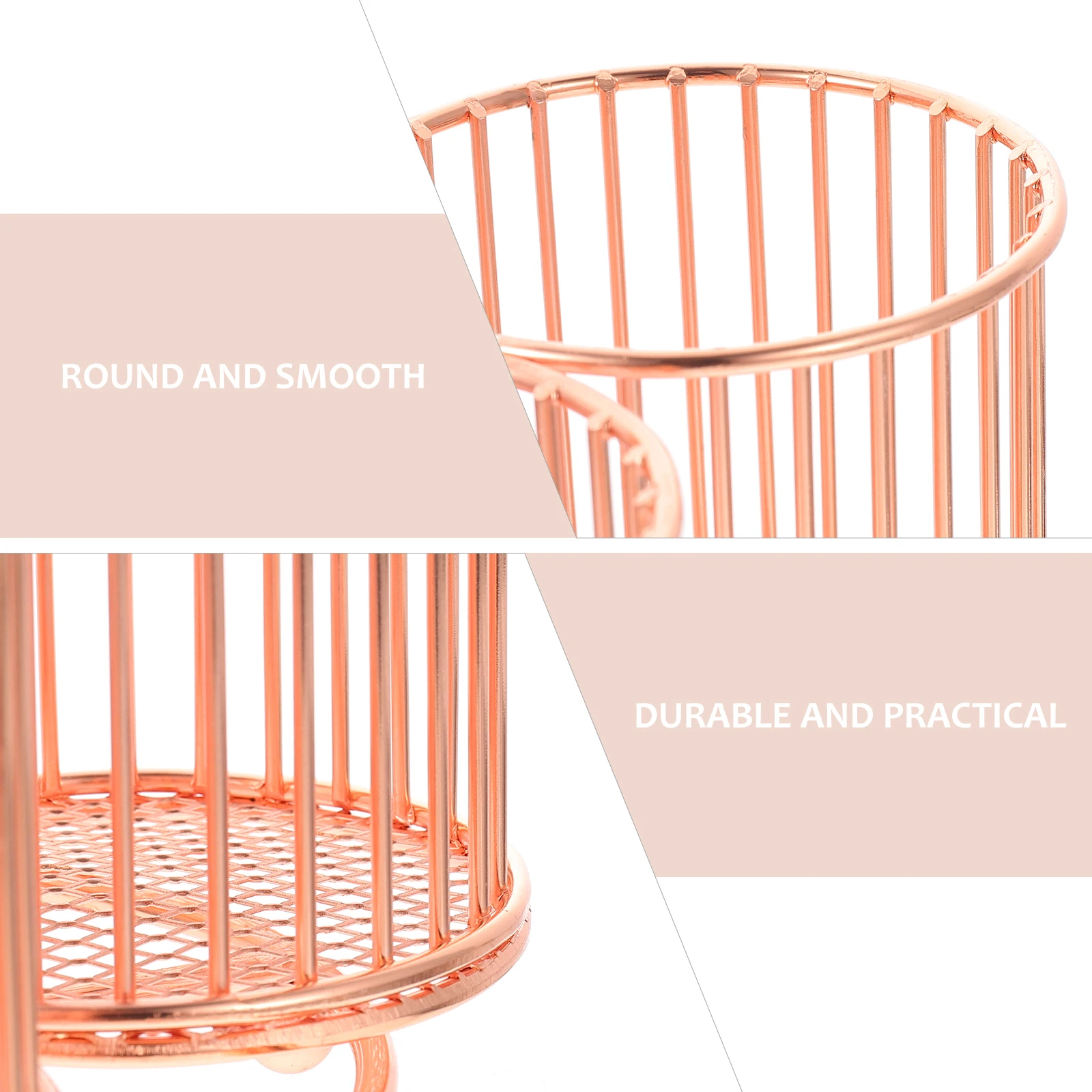 

Metal Rotary Pen Holder Felt Storage Stationery Desktop Organiser Stationary Organizer Table Office Pencil Pot