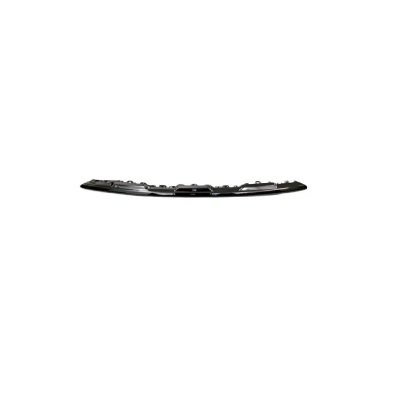 Molded left rounded front bumper strip, front brake assembly, left rear mudguard