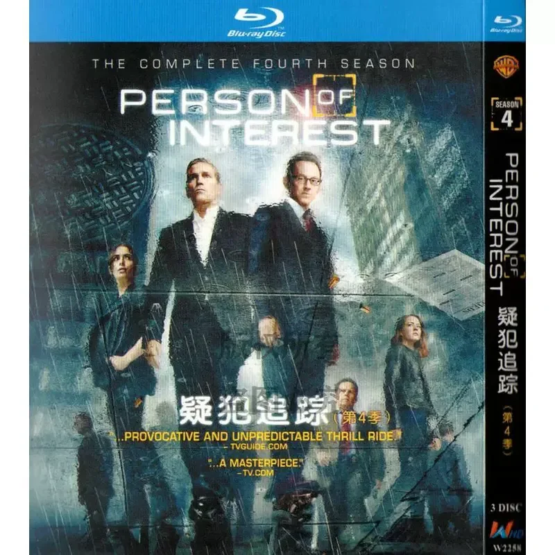 American Science Fiction Suspense Thriller TV Series Suspect Tracking Season 1-5 Blu-ray BD High Definition 14 Discs