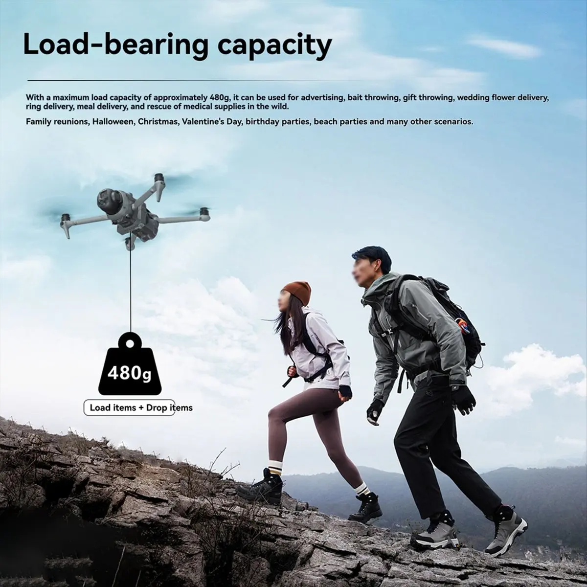 ■★New Arrival Fashion   Airdrop System for 4 Pro Drone Outdoor Remote Airdrop Quick Release Thrower for Gifts Rescue Accessories