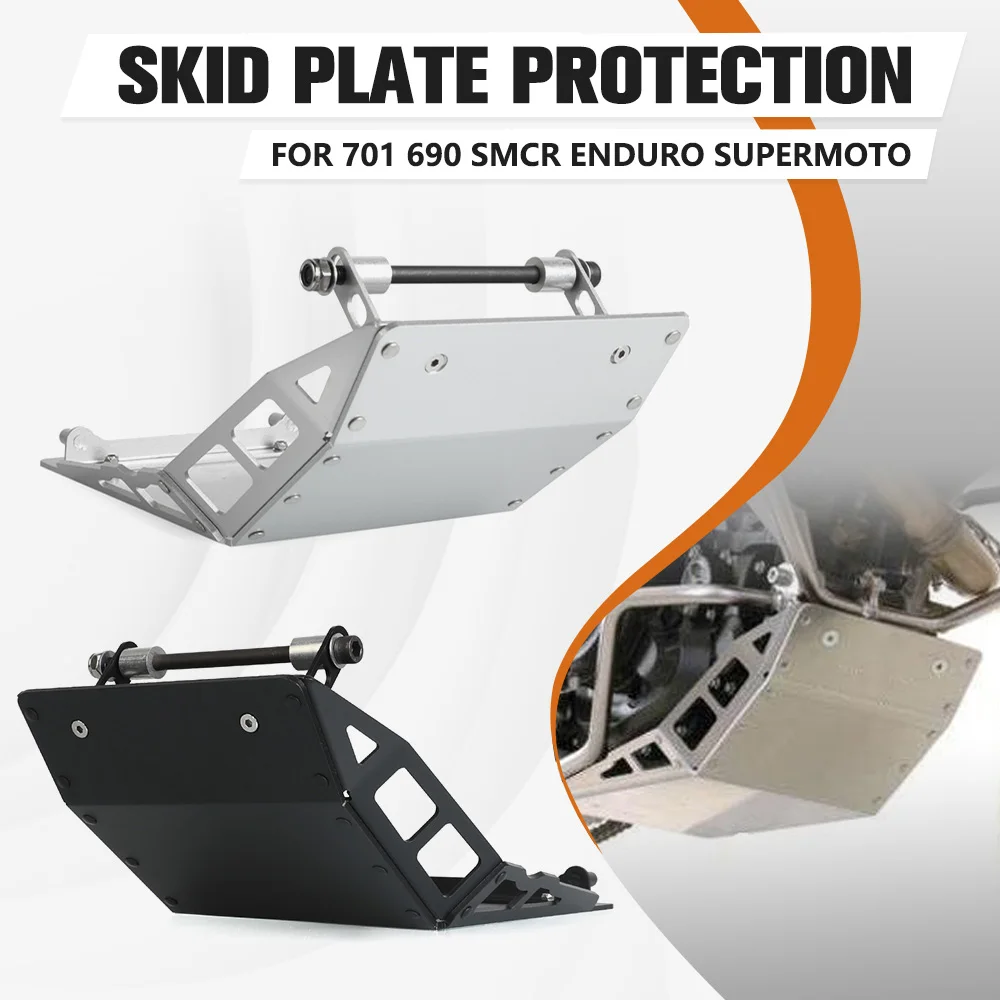 ENGINE SKID PLATE For 690 Enduro/SMC/R Husqvarna 701 Enduro/Supermoto GASGAS 700 ES/SM Engine Guard Bashplate Cover Crap Flap