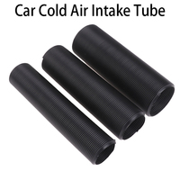 51mm 63mm 76mm Universal Car Cold Air Intake Tube Flexible Telescopic Air Inlet Duct Pipe System Auto Modification Accessories