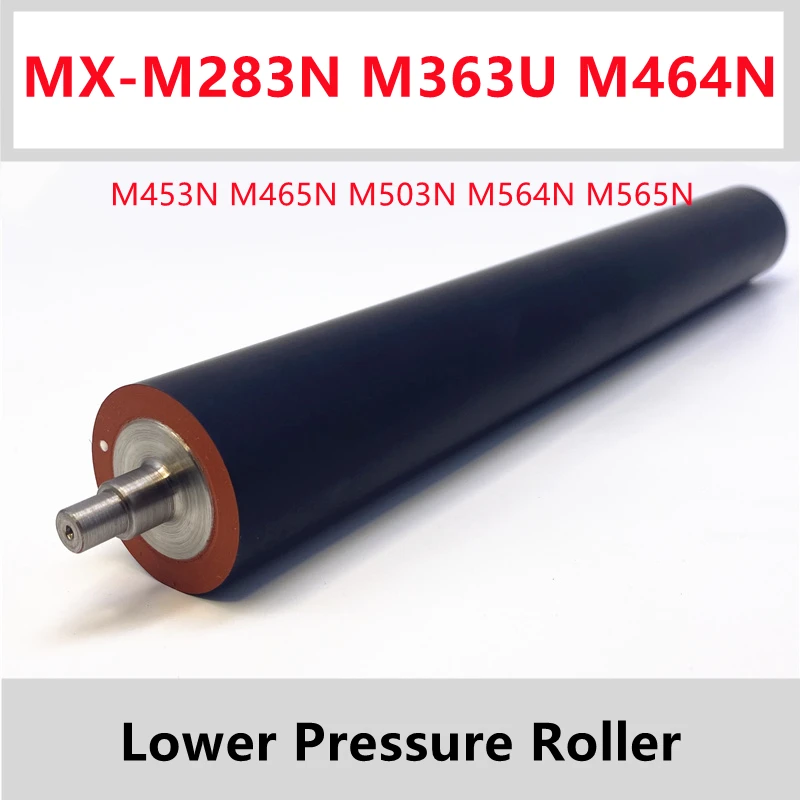 NROLI1827FCZ1 NROLI1827FCZZ MX363 Fuser Roller Lower Pressure Roller For Sharp MX 283N 363N 363U 453N 453U 464N 465 503N 503U