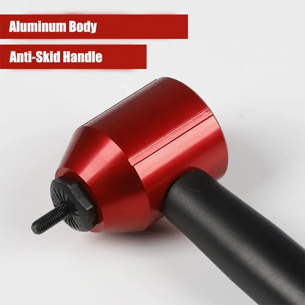 26Pcs Niet Mutter Bohrer Adapter M3 M4 M5 M6 M8 Metrische Dorn Niet Mutter Gewinde Einsatz Aluminium Bohrer befestigung Werkzeug Set