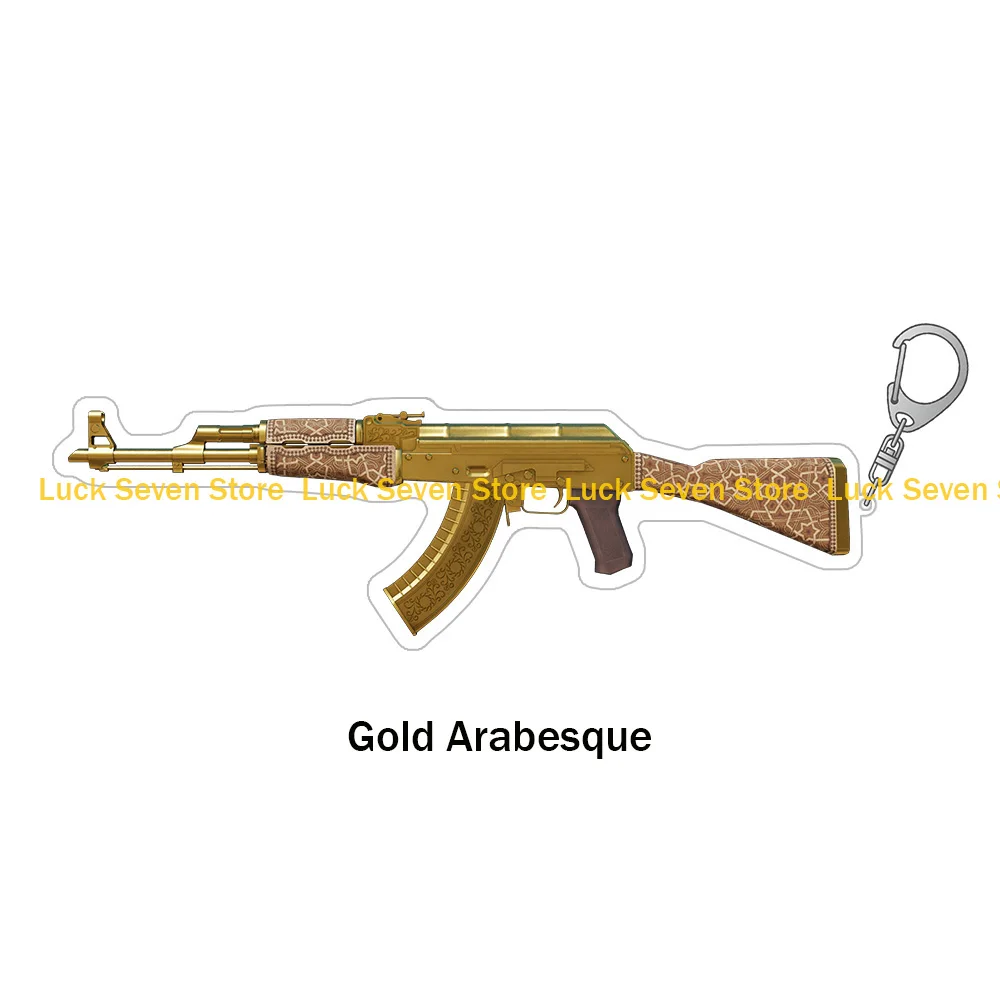 CS2 الذهاب سلاح AK47 بندقية طائرة مجموعة ليت ميوزيو الأحمر صفح Redline لائحة الصلب دلتا سلسلة مفاتيح مصنوعة من الأكريليك حقيبة قلادة أنيمي لعبة هدية