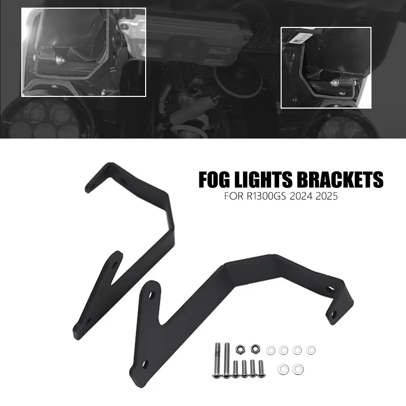 

Motorcycle Accessories Driving Lamp Spotlight Bracket Fog Lights Auxiliary Brackets For BMW R1300GS 1300 GS GS1300 2024 2025