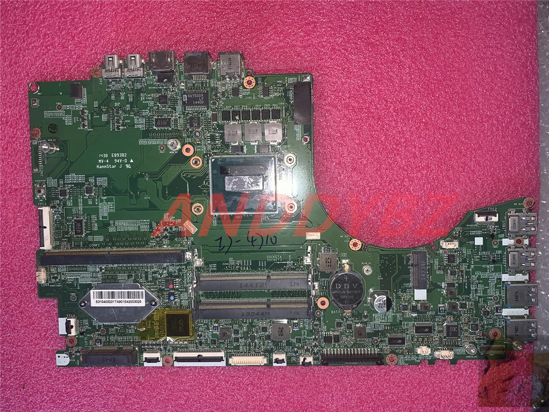 

Used MS-17811 VER 1.0 For MSI GT72S GT72 Notebook Motherboard I7-4710HQ CPU 100% Working Test