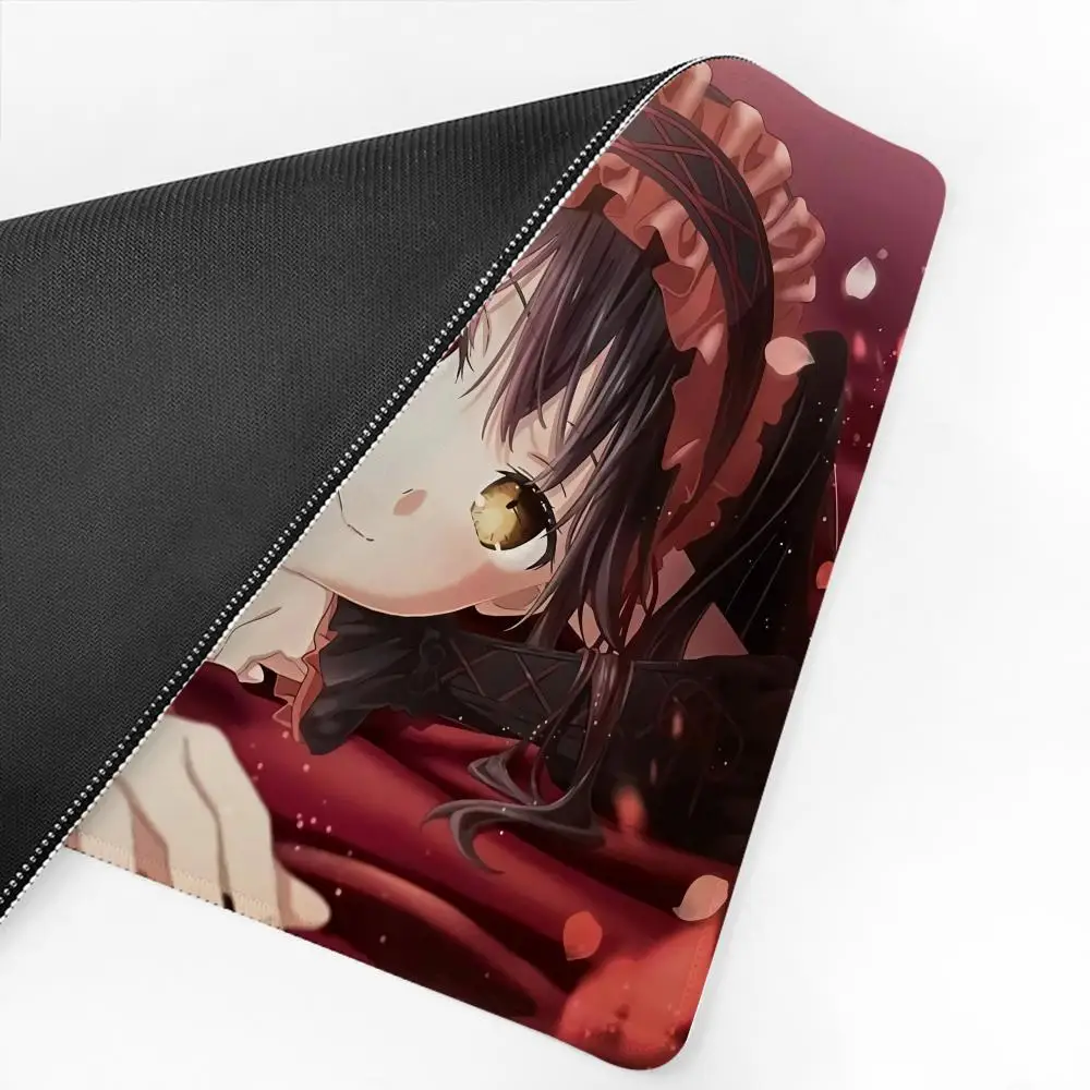 Date A Live Tokisaki Kurumi Mousepad Large Gaming Mouse Pad LockEdge Thickened Computer Keyboard Table Desk Mat