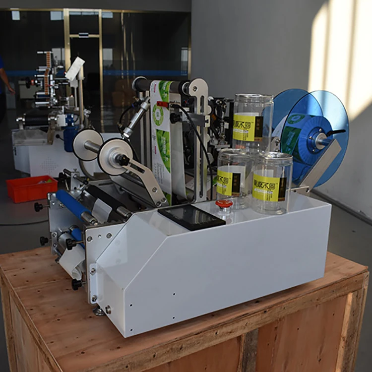 

Машина для наклеивания круглых этикеток флаконов для бутылок Полуавтоматическая пневматическая настольная машина для аппликации этикеток с круглой трубкой