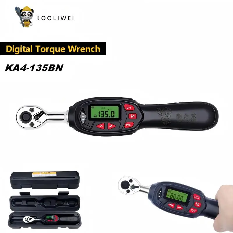 KOOLIWEI Short Digital Torque Wrench 1/2