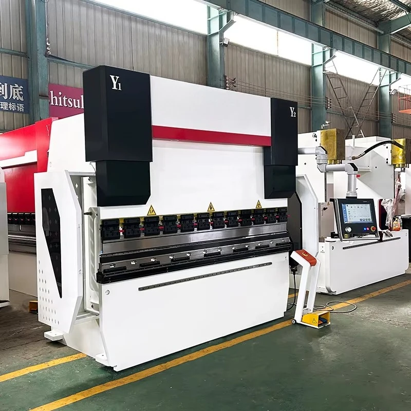 Press Brake Automatic With DE15 System For Sheet Metal Bending CNC Steel Processing Synchronized Operation