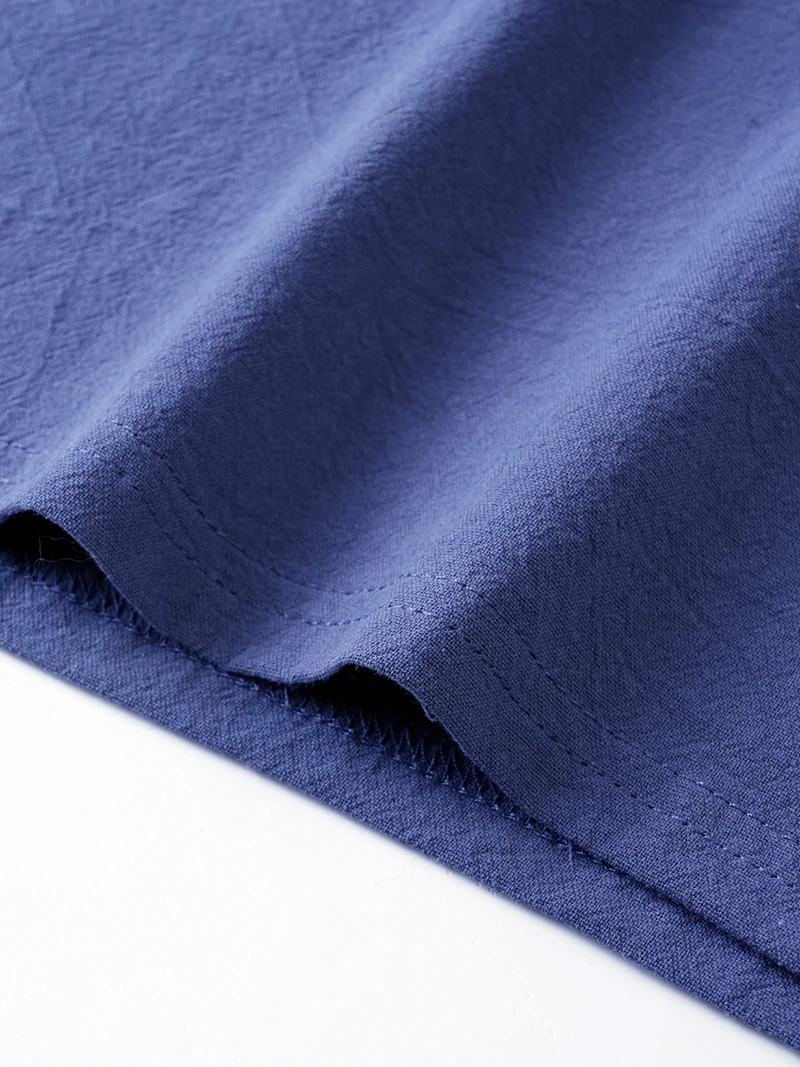 2026 Neue Herren Leinen-Henley-Tanktops mit Stehkragen, Ärmellos, Locker Sitzend, für Strand, Resort, Reisen, Alltag, Outdoor, Urlaub, Freizeit-Weste – Detail 13