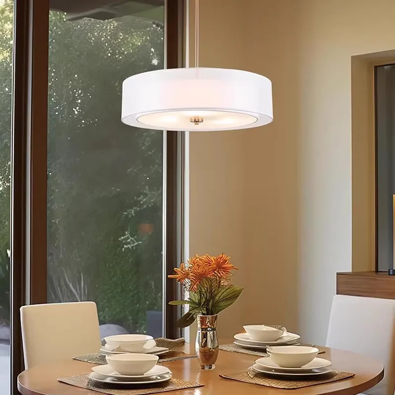 Modern LED Pendant Lamp Living Room Dining Room Bronze Kitchen Table Entrance Bar Light Simple Chandelier  Home Decor