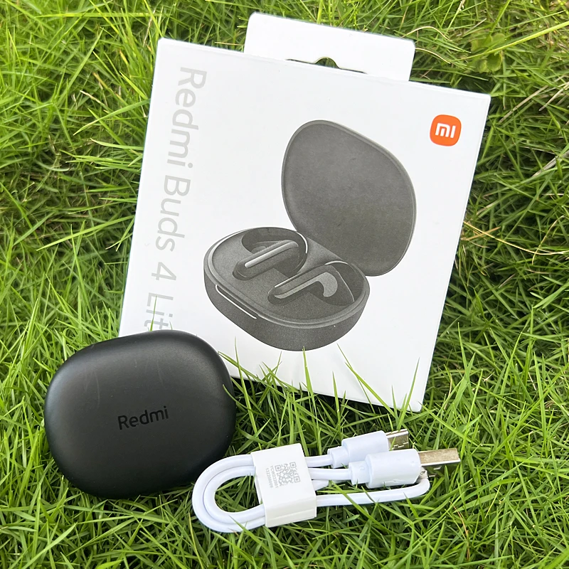 Global Edition Xiaomi Redmi Buds 4 Lite Bluetooth Headset Ture Wireless Earphones light weight Fashion Half in ear style Earbuds