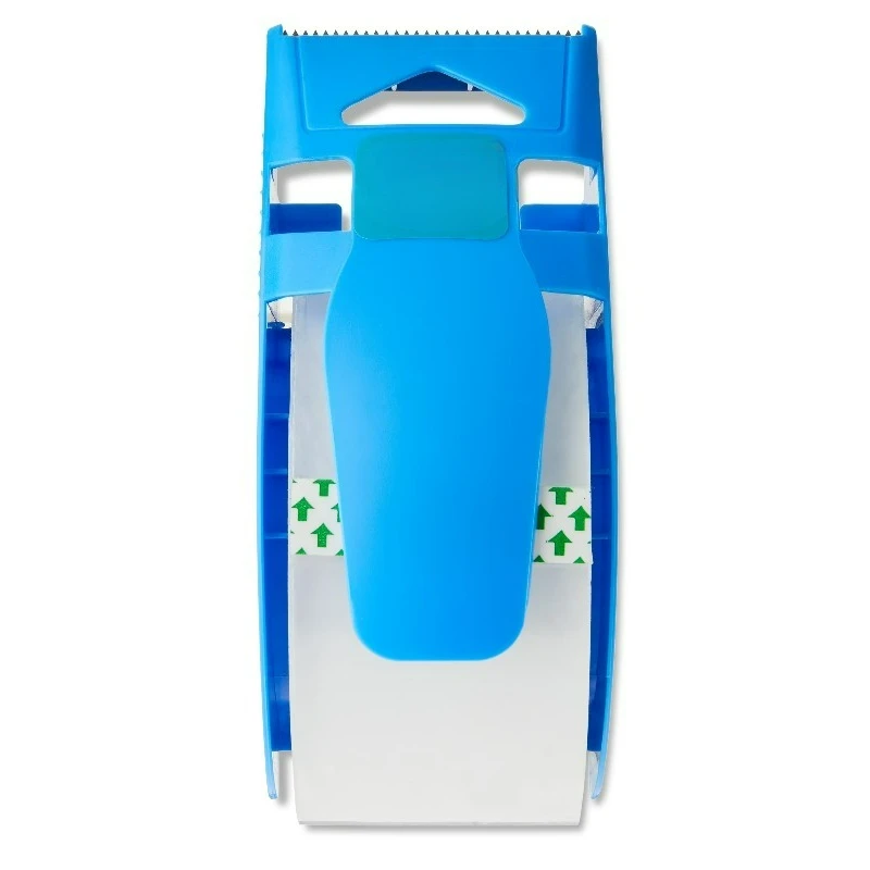 Packaging Tape with One-Handed Dispenser, Clear, 1.88 in x 38 Yds