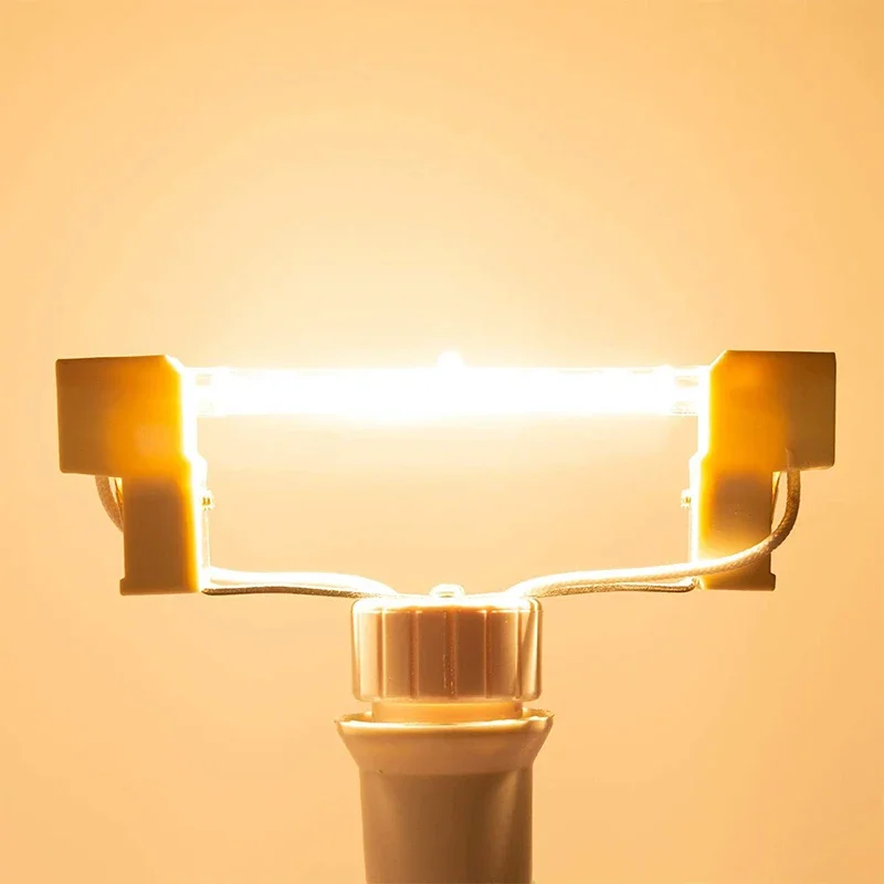 5/10PCS R7S 118mm 100W 200W 300W 400W Halogen Lamp Double Ended Linear Light Bulb Warm Linear Bright Tube Bulbs For Room Decora
