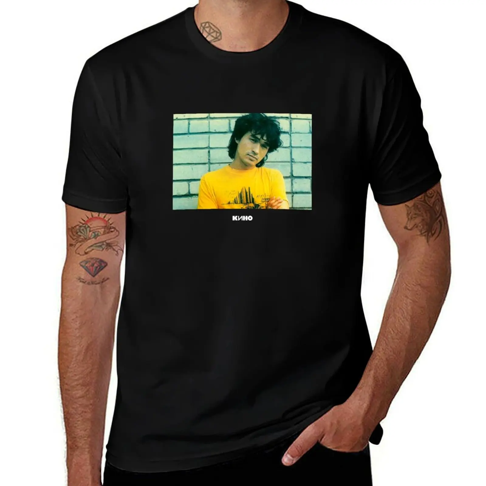 Viktor Tsoi KINO TShirt Russian Rock Band Legend Perfect Gift Idea for fans Boys or Girls Women or Men - BUY NOW! T-Shirt
