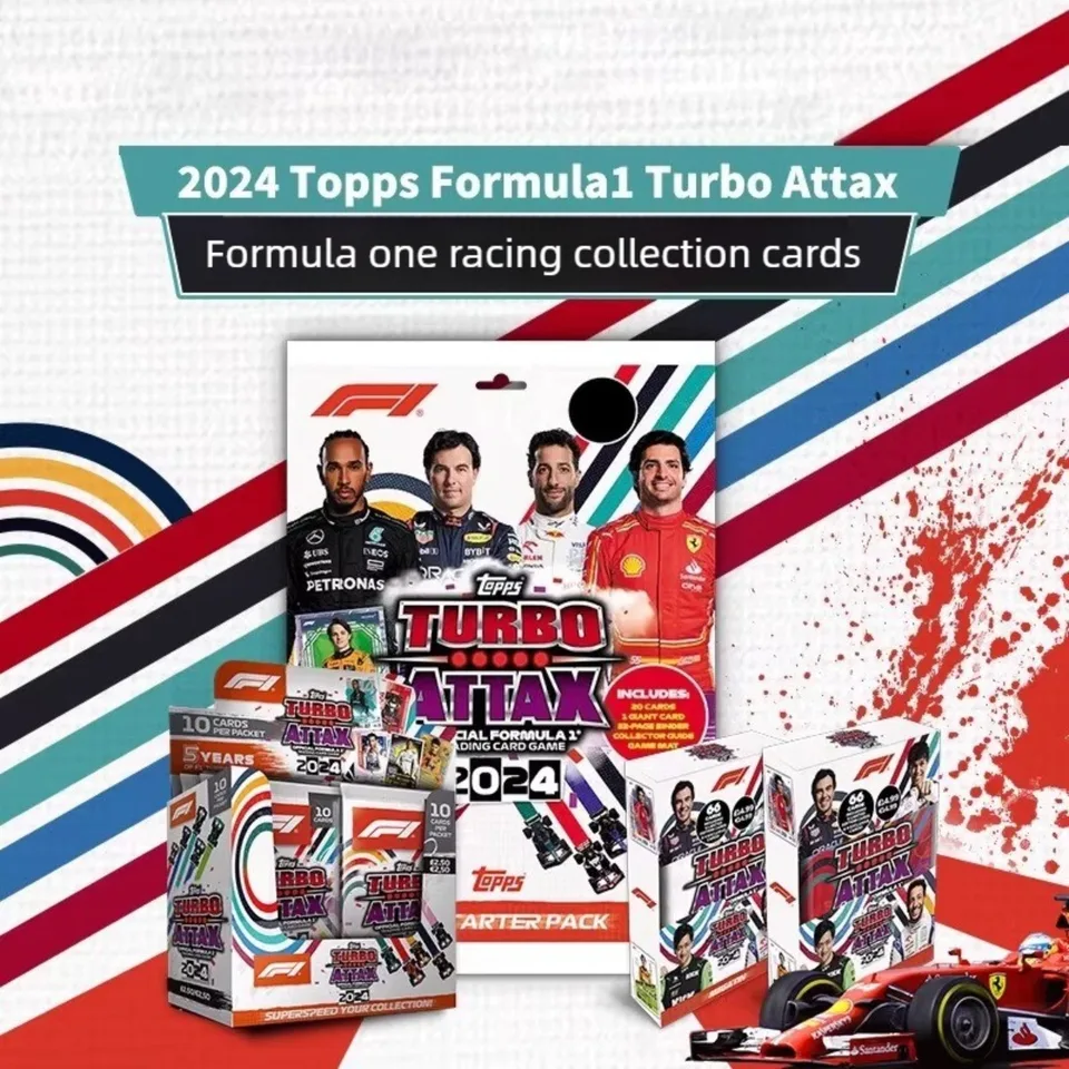 Topps F1 Turbo Attax 2024 Trading Cards - Caja de 24 sobres Topps F1 Turbo Attax 2024 Trading Cards - Caja de 24 sobres