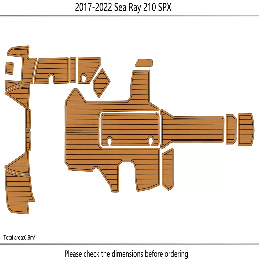 2017-2022 Sea Ray SPX 210 OB Cockpit Swim platform 1/4