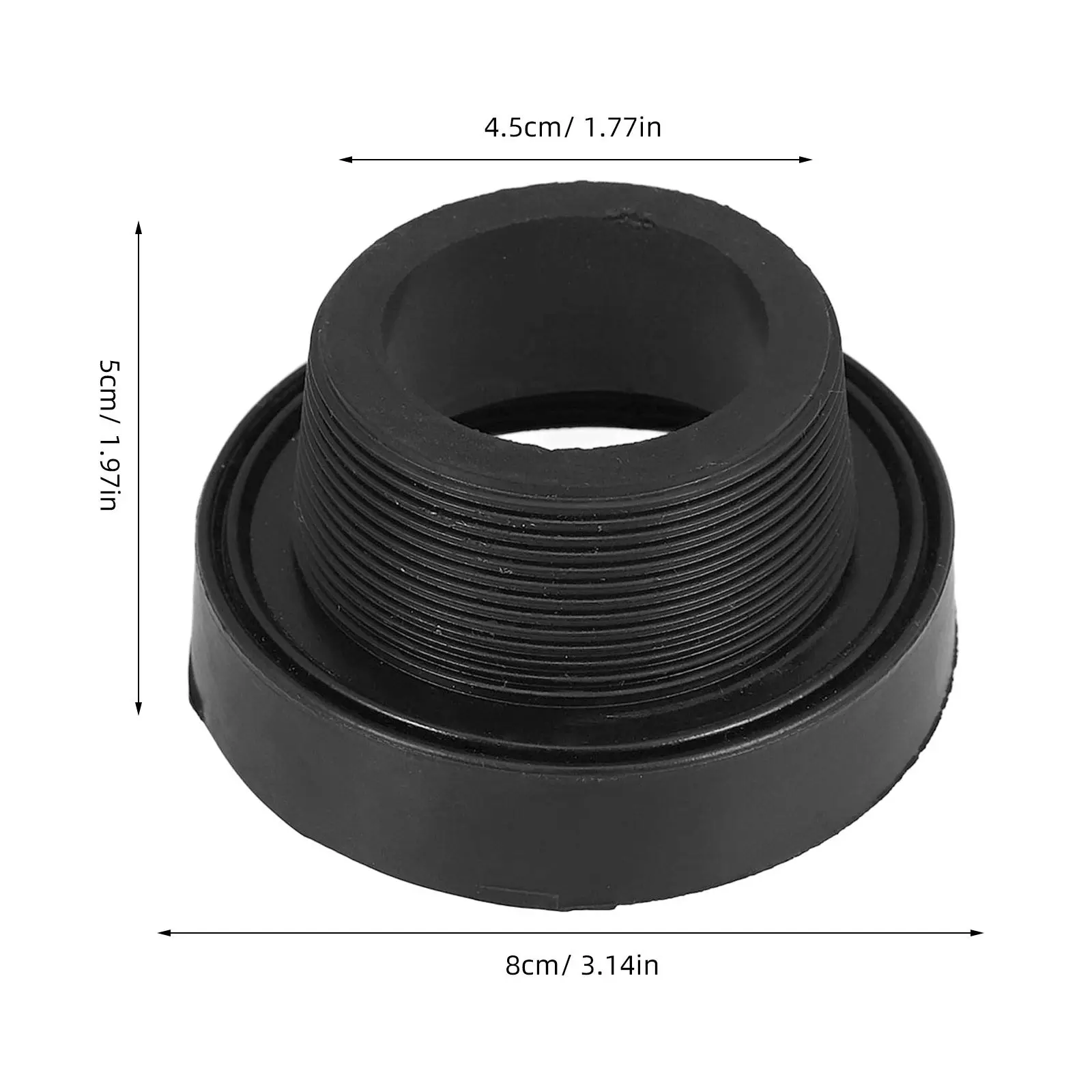 Urinal Accessories Drain Rubber Gasket Seal Hose Ring Pipe Connector Durable Wearresistant Easy Install Universal Fit