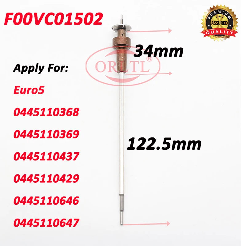 F00VC01502 F00VC01517 Injector Valve Assembly FOOVC01502 FOOVC01517 For 0445110368 0445110369 0445110437 0445110429 0445110646