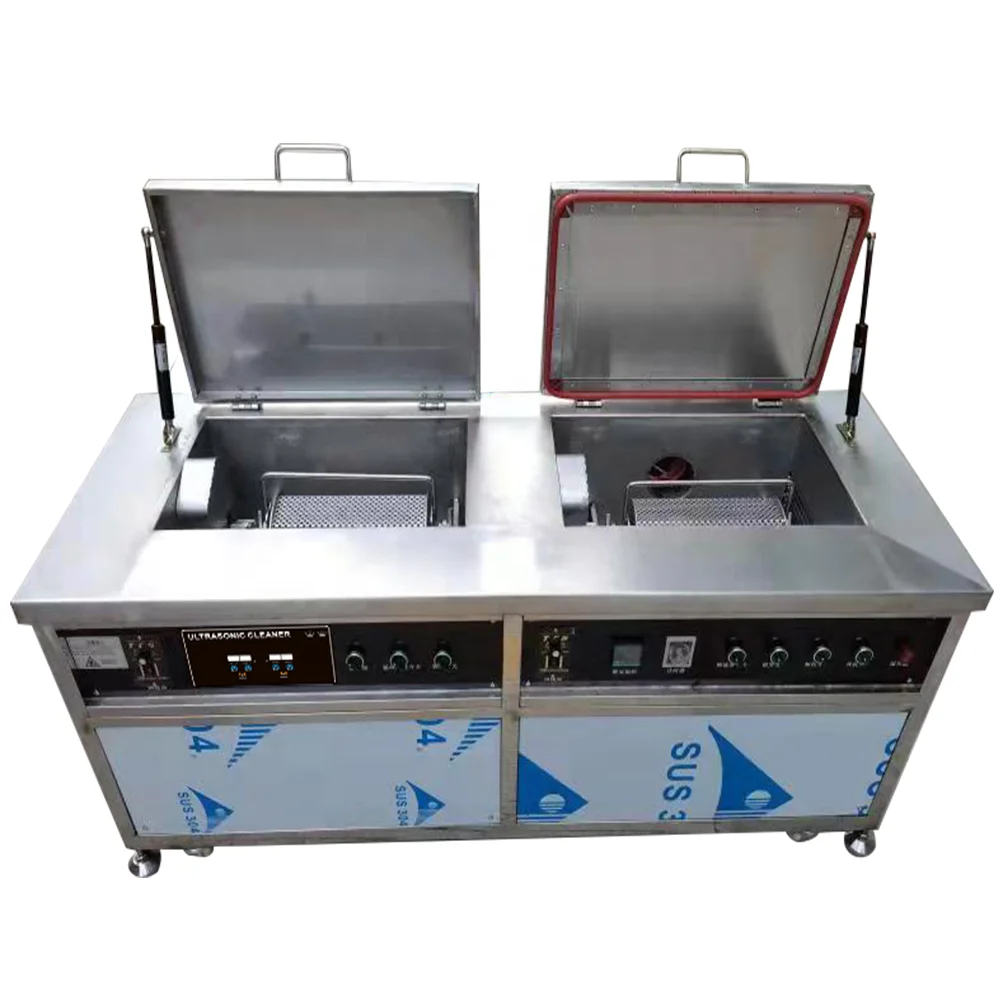 Industrial Rotate Ultrasonic Cleaner With Drum for Small Work Pieces Metal Hardware Parts Oil Rust Degrease Remove