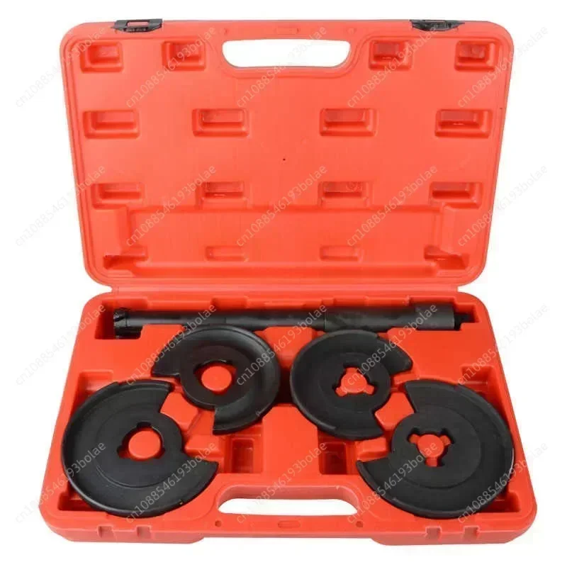 5pc Coil Spring Compressor Telescopic Repair Tool Kit Strut Tool for W123 W124 W202