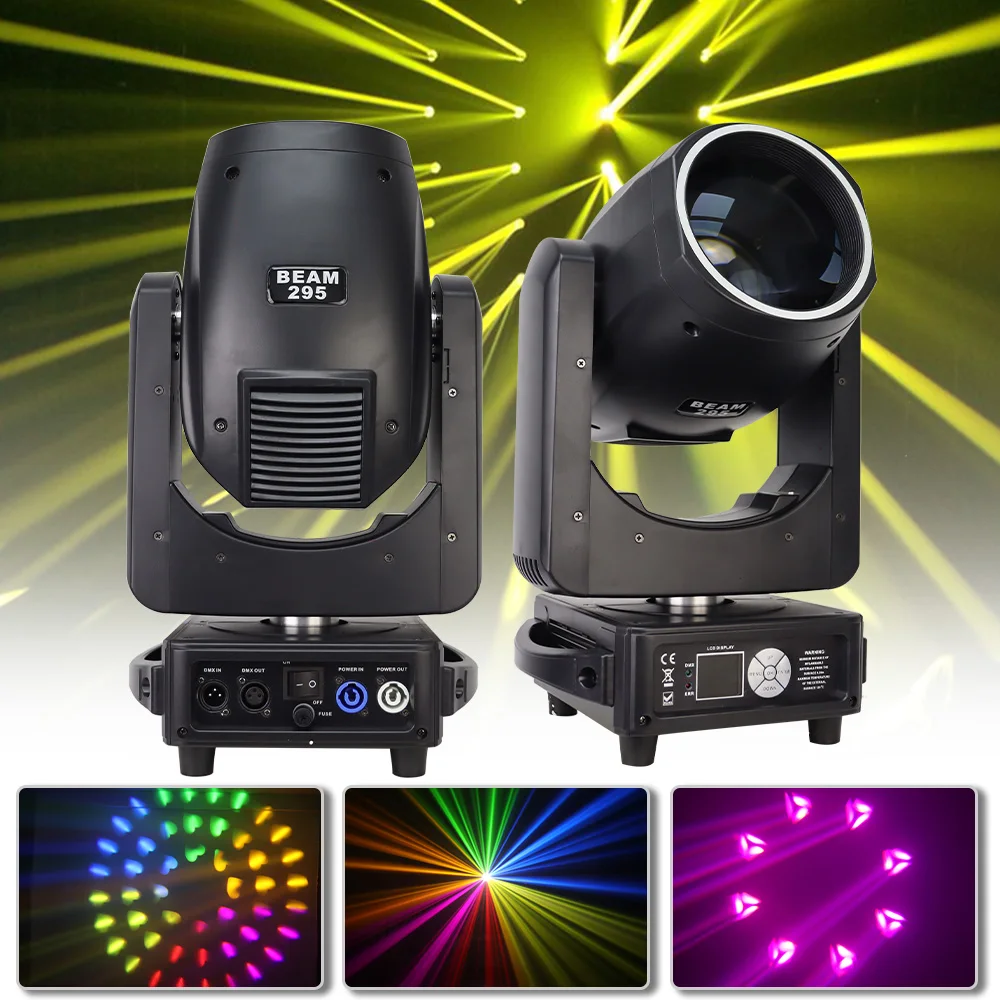2PCS/Lot 14R 295W Professional Moving Head Beam Zoom Effect Party Dj Disco For Concert Wedding DMX512 Party Stage Lighting