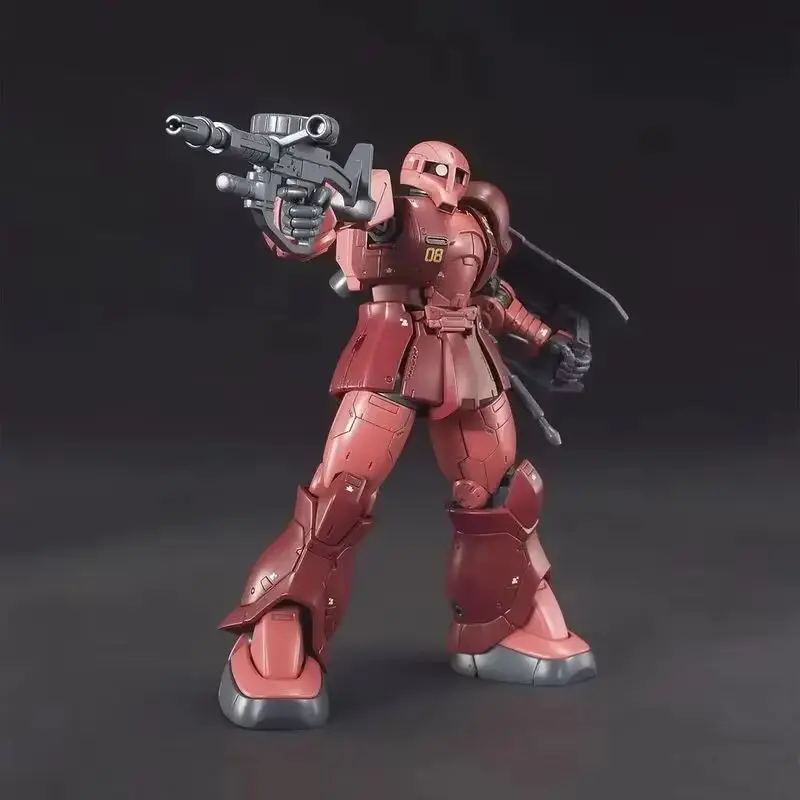HG 1/144 GTO 015 MS 05 Char Aznable مخصص الأحمر Zaku طبعة خاصة الجمعية أطقم منمذجة لعبة روبوت هدية لهواة جمع الأطفال