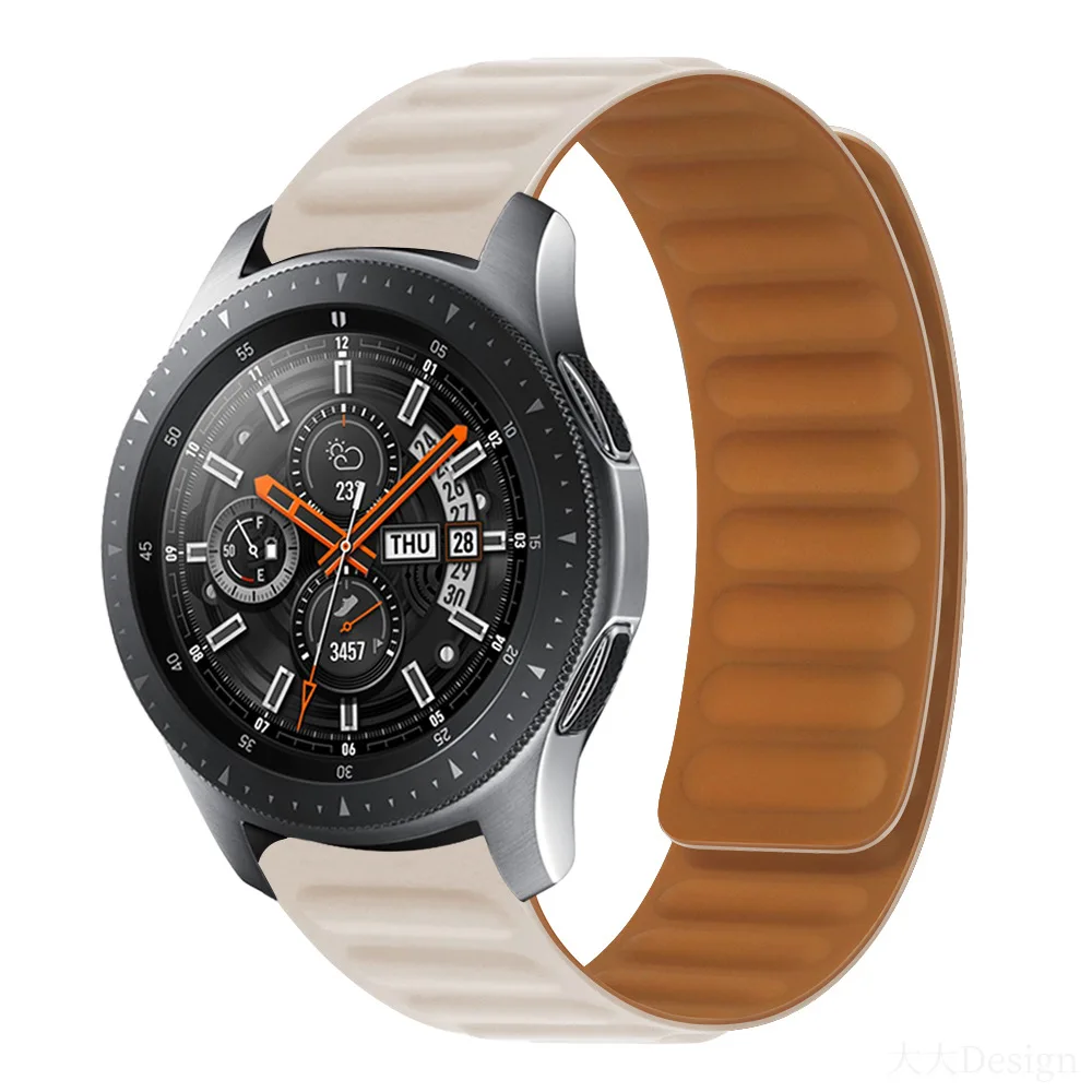 Bracelet magnétique en Silicone, 22mm, pour Huawei Watch GT3 GT 3 42 46mm, Bracelet de montre GT 2 GT2 Pro