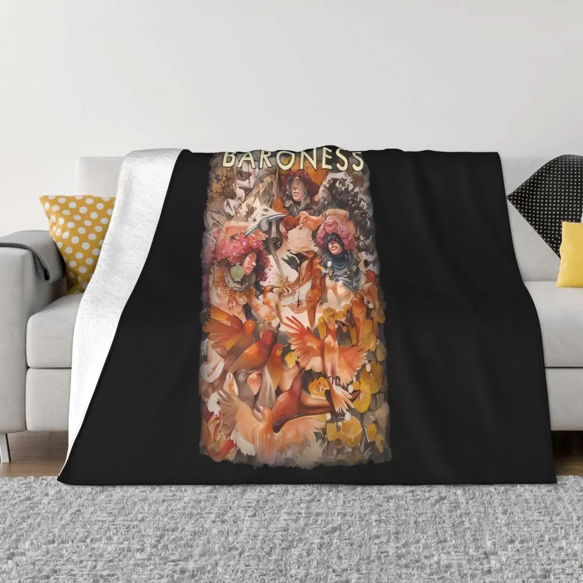 Baroness New Edition Plush Blankets Blankets & Throws Home And Decoration Throw Blanket