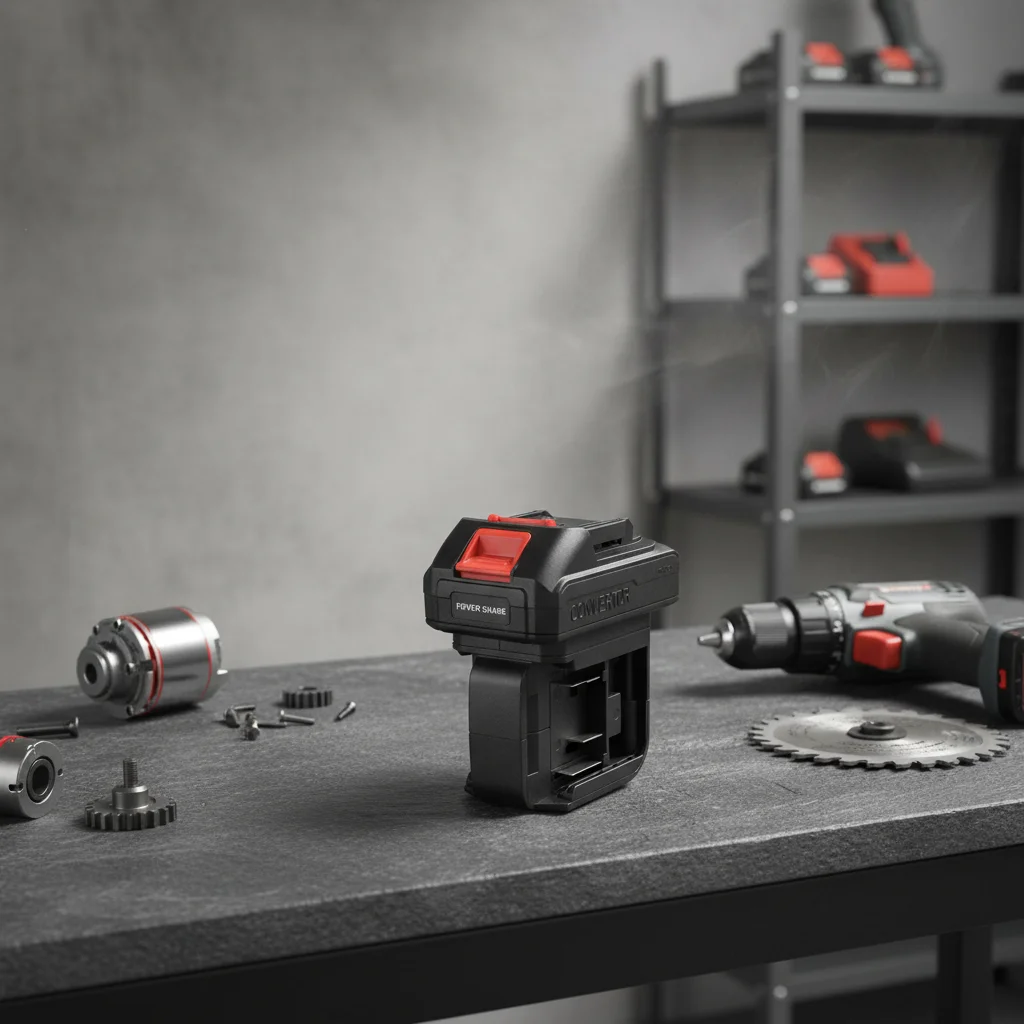 

Конвертер батареи 2 в 1, для ударной дрели, электрический гаечный ключ, отвертка, рабочий свет, преобразователь батареи, электроинструменты