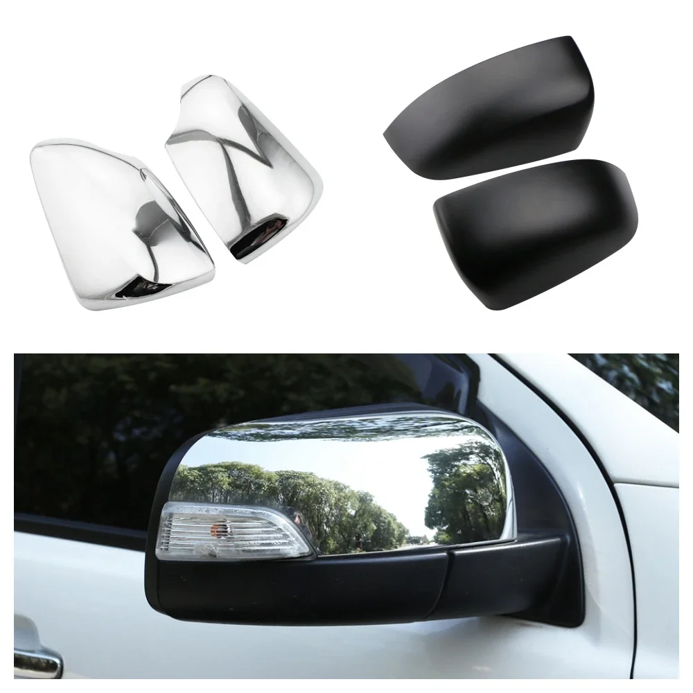 

Stickers For Ford Everest 2016 2017 2018-2021 Rearview Rear View Mirror Cover Frame ABS Chrome Decoration Trim Accessories